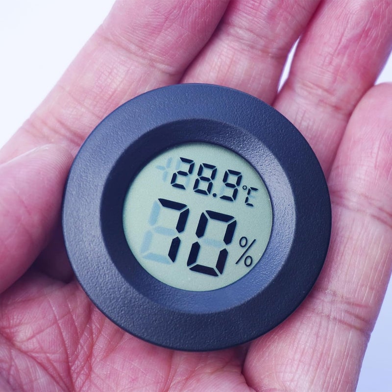 Begeterday Thermometer and Humidity Gauge for Hermit Crab, Ideal Supplies for Hermit Crab Tank - Image 2